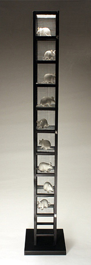 Space Saving Gerbil Tower, by Bethany Krull