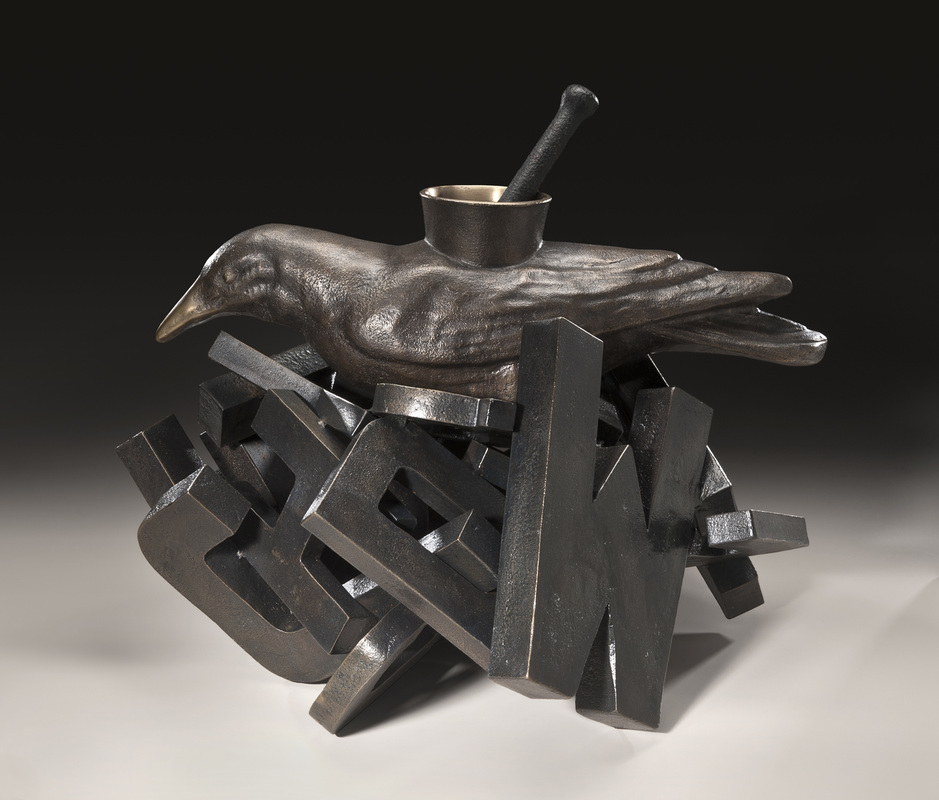 bronze sculpture by Michael Rogers